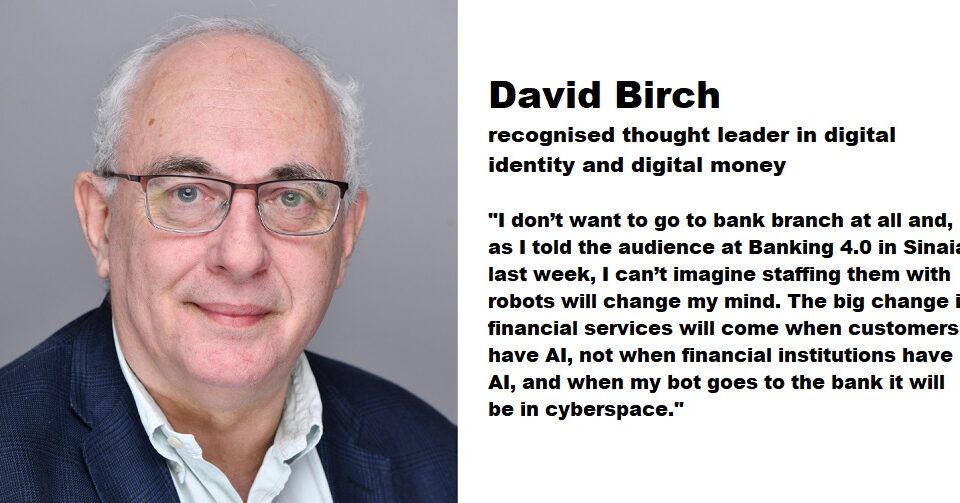 Banking 4.0 – bots and bank accounts: non-human customers are the next big thing in banking.